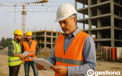 Obligaciones del contratista y el subcontratista en prevención de riesgos laborales