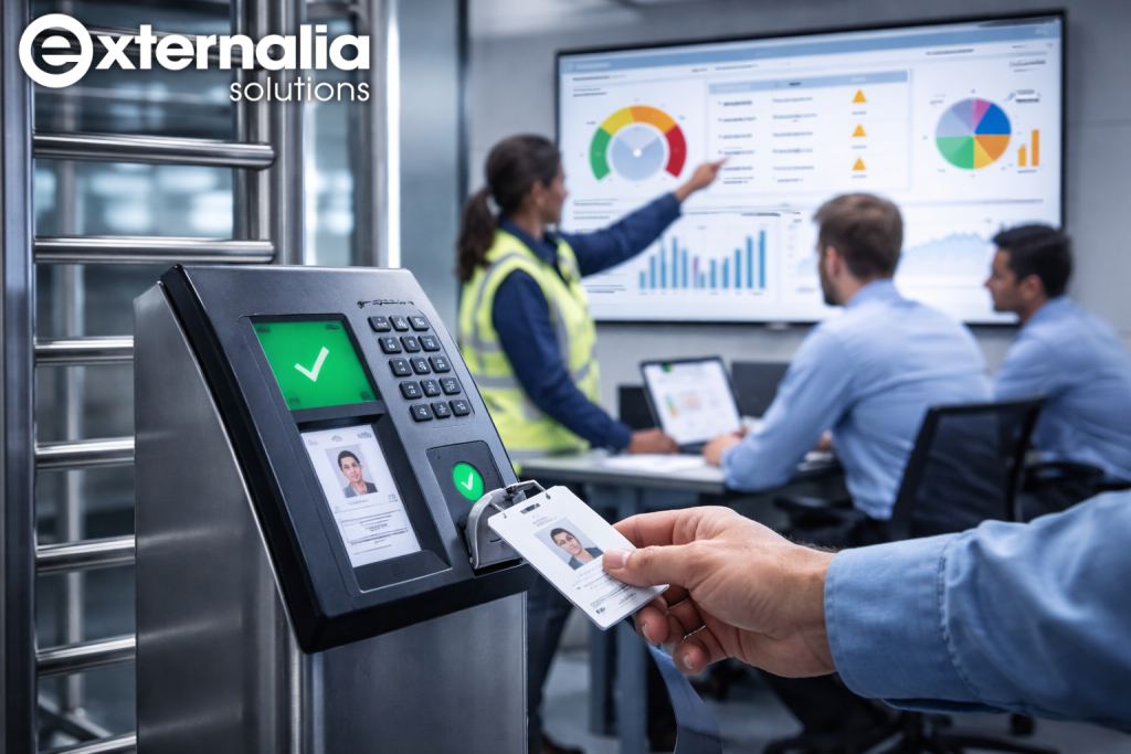 Control de accesos y marcajes Externalia Solutions